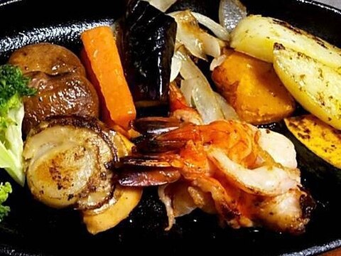 海鮮の鉄板焼き風 レシピ 作り方 By ままま 楽天レシピ 海鮮の鉄板焼き風 レシピ 作り方 By ままま 楽天レシピ